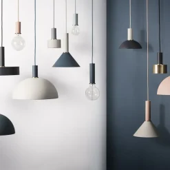 Abat-Jour Hoop - Noir-Ferm Living Discount