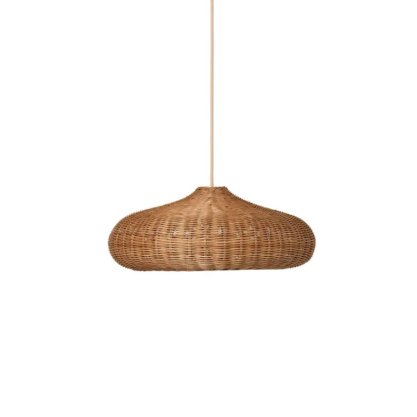 abatjour_tresse_disc_roti_SKU07cce4f09bddffa9a1f69269a1033a90_0.webp Abat-Jour Tresse Disc Rotin - O 49.5 Cm - Naturel-Ferm Living New
