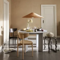 Abat-Jour Tresse Dou Rotin - O 90 Cm - Naturel-Ferm Living Hot