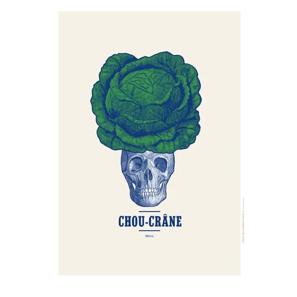affiche_a_choucrane___x___SKU09a386fe8a90a22bda3e52e7bc309d05_0.webp Affiche A3 Chou-Crane - 29,7 X 42 Cm-Gaspard de Lalune Best