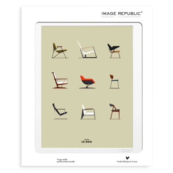 affiche_le_duo_chaises____SKU7b4237cf23c0fb56d1683c469f45f7ca_0.webp Affiche Le Duo Chaises - 40 X 50 Cm-Image Republic Best