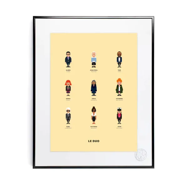 affiche_le_duo_createurs__SKUa3731b0cd83f25c8a355afb54ccf777b_0.webp Affiche Le Duo Createurs - 40 X 50 Cm-Image Republic Online