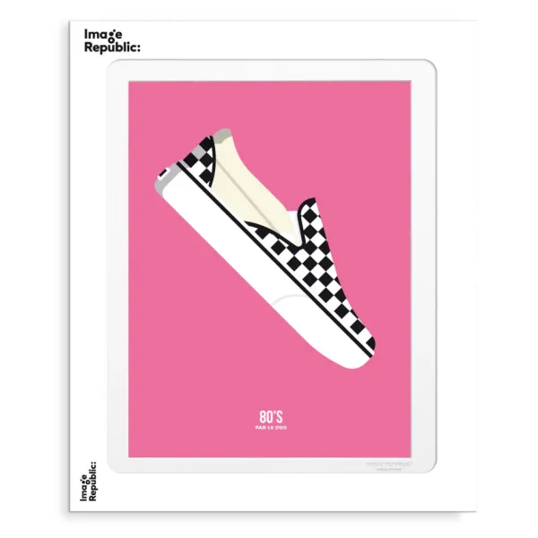affiche_le_duo_s_slip_ons_SKU60ca9166924281f805e5575719a5da9c_0.webp Affiche Le Duo 80'S Slip Ons - 30 X 40 Cm-Image Republic