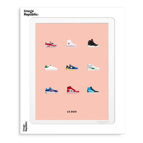 affiche_le_duo_sneakers___SKU0f5633c28ac1f4aed009fae8839bc05a_0.webp Affiche Le Duo Sneakers - 30 X 40 Cm-Image Republic Sale