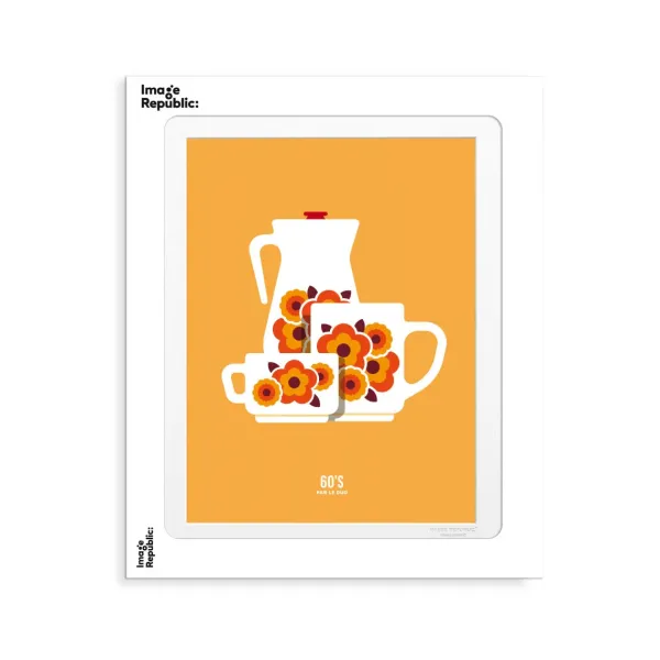 affiche_le_duo_tasse__ora_SKU55cf81579cd8b3b24249956046f3143e_0.webp Affiche Le Duo Tasse 2 Orange - 30 X 40 Cm-Image Republic Best