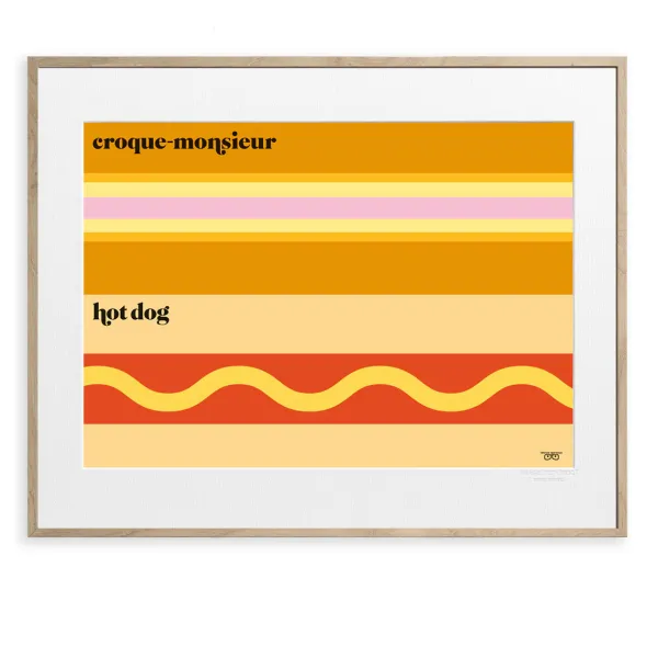 affiche_le_snack_by_vahra_SKUfb003b8070e0f15074e5e29bb6be76ec_0.webp Affiche Le Snack By Vahram Muratyan - 40 X 50 Cm-Image Republic Clearance