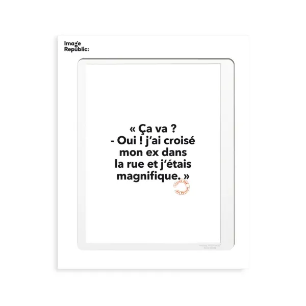affiche_loic_prigent_ca_v_SKUa5b21158d08f9fbac49fd54fe70c5e3f_0.webp Affiche Loic Prigent Ca Va ? Oui ! - 30 X 40 Cm-Image Republic New