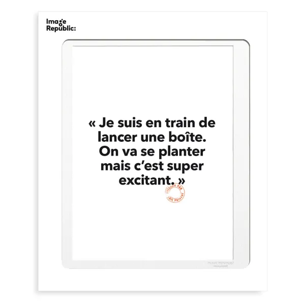 affiche_loic_prigent_je_s_SKU2b5dc8c3b44411b5cc3051c2517299f9_0.webp Affiche Loic Prigent Je Suis En Train - 30 X 40 Cm-Image Republic Online