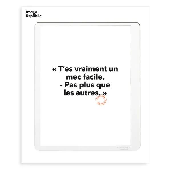 affiche_loic_prigent_tes__SKU4beea9617b884596f243918ffe08211c_0.webp Affiche Loic Prigent T'Es Vraiment - 30 X 40 Cm-Image Republic New