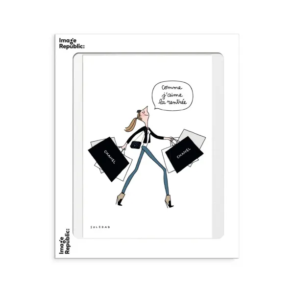 affiche_soledad_chanel____SKU8a71be46c2391d9c541c024ac5210321_0.webp Affiche Soledad Chanel - 30 X 40 Cm-Image Republic Outlet