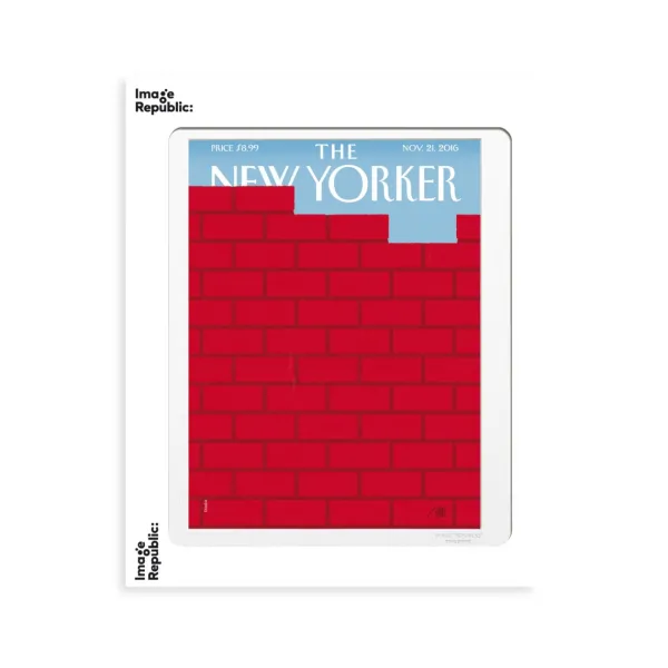 affiche_the_newyorker__st_SKU35ae657572816b0cd00edcca077ab38a_0.webp Affiche The Newyorker 180 Staake Red Brick Wall - 30 X 40 Cm-Image Republic New
