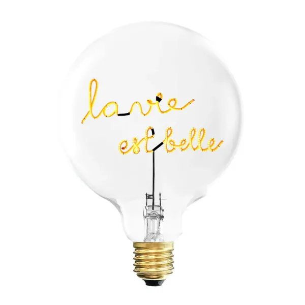 ampoule_la_vie_est_belle__SKU23d6dc85c5dd818a9c560728bcd56fba_0.webp Ampoule La Vie Est Belle E27 - Ambre-Elements Lighting Discount