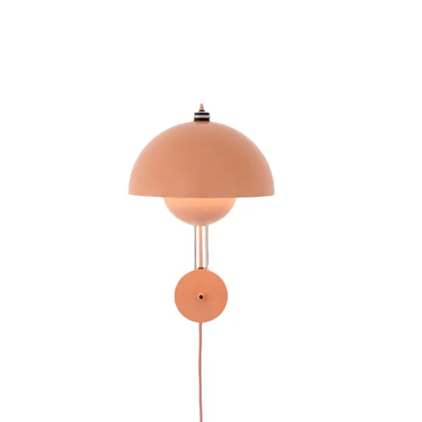 applique_murale_flowerpot_SKU2a6317c6b18c1d5c28a62b658bd5e601_2.webp Applique Murale Flowerpot Vp8 H 35,5Cm - Rouge Beige-And Tradition Discount