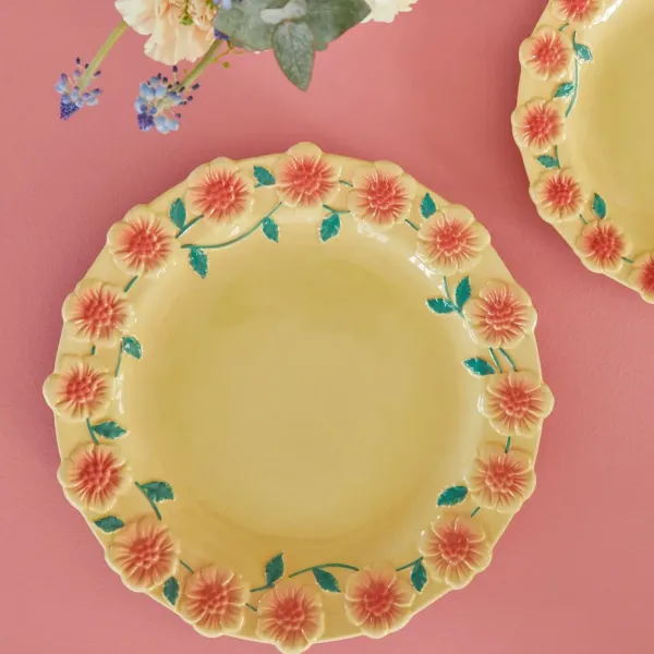assiette_a_fleurs_en_cera_SKUce77e91d6d6f1a785b756a71e965ed06_1.webp Assiette A Fleurs En Ceramique - Creme-Rice Online
