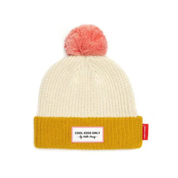 bonnet_color_block__creme_SKUaa74fd39be0a7d499e5554d2d2925d77_0.webp Bonnet Color Block - Creme, Curry Et Rose-Hello Hossy New