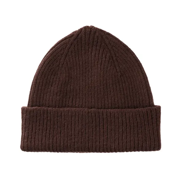 bonnet_en_laine_melangee__SKU1cb2b85db7e9284f26734378e13490ef_0.webp Bonnet En Laine Melangee - Marron-Le Bonnet Clearance