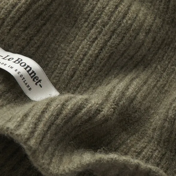 bonnet_en_laine_melangee__SKU246dfb4ba5836c6800964207e635ca7d_1.webp Bonnet En Laine Melangee - Kaki-Le Bonnet Outlet