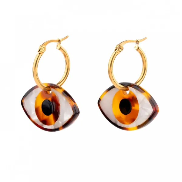 boucles_doreilles_oeil__m_SKU0a72733bf789425cffde7bd21630e606_1.webp Boucles D'Oreilles Oeil - Marron-Coucou Suzette Online