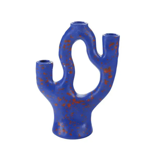 bougeoir_tachete__h__cm___SKU205867b2f0ed3001e1aca713280e793b_0.webp Bougeoir Tachete - H 25 Cm - Bleu Fonce-Sélectionné par Fleux