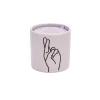 Bougie Parfumee En Cire De Soja - Finger Crossed-Sélectionné par Fleux Online