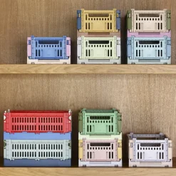 Caisse Crate Mix - Bleu Ciel-Hay Discount