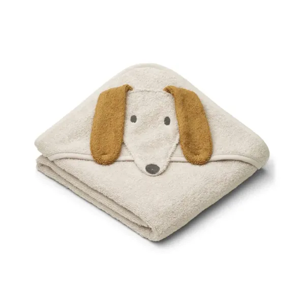 cape_de_bain_albert_chien_SKUc020e7667f21694f400a0d565d370f03_0.webp Cape De Bain Albert Chien En Coton Biologique - Sable-Liewood Sale