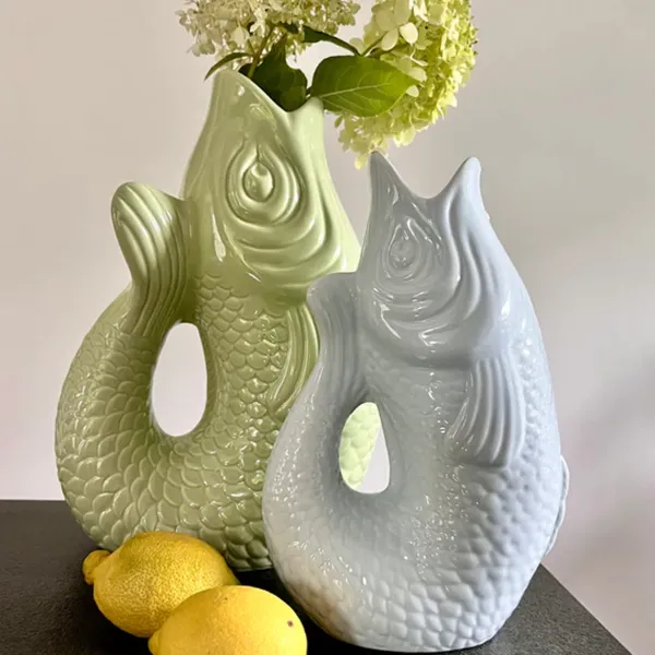 carafe__vase_monsieur_car_SKU8820eefbbd82bf8fbb9afb1ad6a6e1b4_1.webp Carafe / Vase Monsieur Carafon Poisson - Vert Mousse-Sélectionné par Fleux Hot