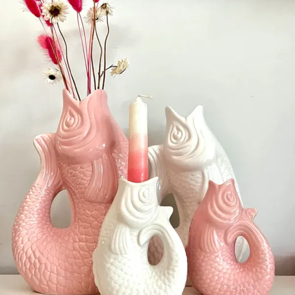 carafe__vase_monsieur_car_SKUa8fbb69481b3412dde3935550942e556_1.webp Carafe / Vase Monsieur Carafon Poisson - Rose-Sélectionné par Fleux Sale