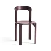 Chaise Rey En Hetre - O 49 X H 80 Cm - Rouge-Hay Hot
