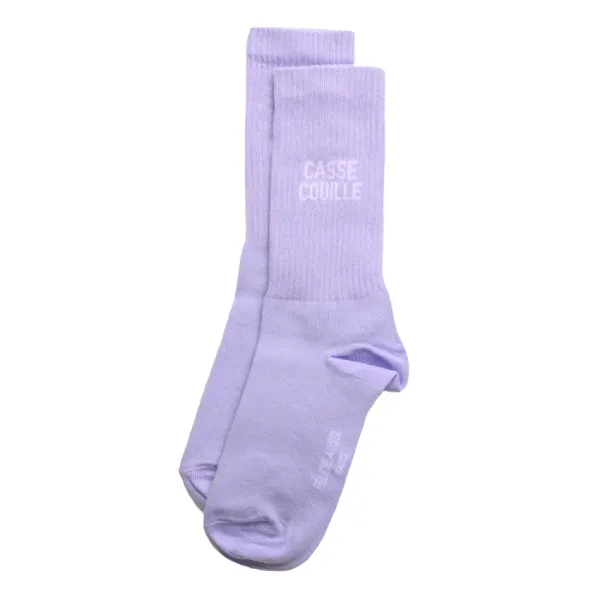 chaussettes_casse_couille_SKU82e484efbb28eb5cea31821c4ffdc73a_0.webp Chaussettes Casse Couille 36/40 - Mauve-Félicie Aussi Outlet