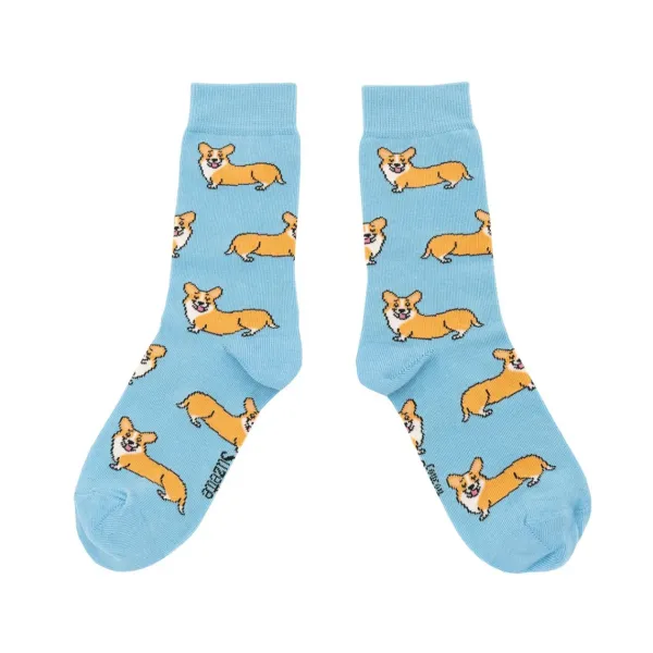 chaussettes_corgi__SKU06f5dc74f7b9a2c2fdbde20a178154a4_0.webp Chaussettes Corgi 35/44-Coucou Suzette Best