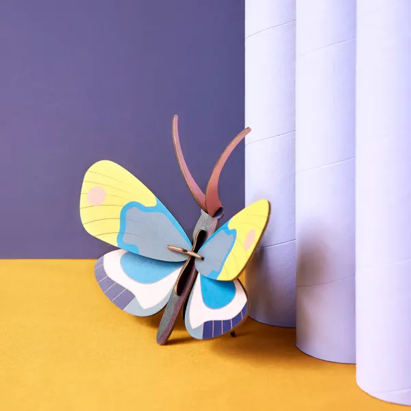 dcoration_murale_papillon_SKU5ef94bc2fbba3582538cd3f24046ea5d_2.webp Décoration Murale Papillon Monarque Jaune En Carton Recycle-Studio Roof Outlet