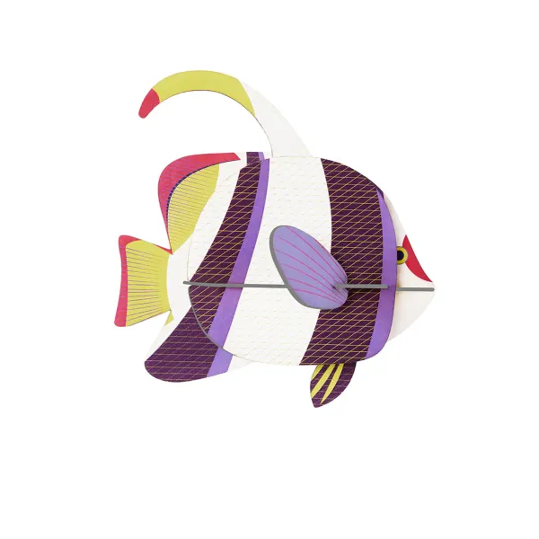 dcoration_murale_poisson__SKUae0c450addca8129674fa327a8e9a7b9_0.webp Décoration Murale Poisson Ange Marin-Studio Roof Sale