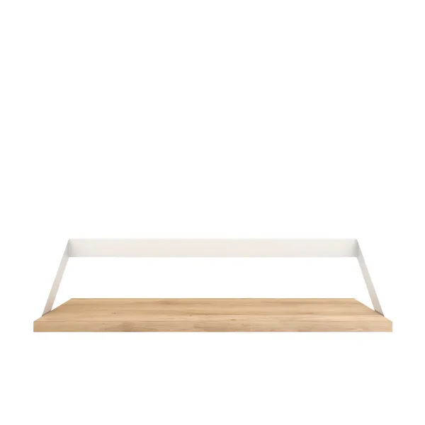 etagere_ribbon_en_chene_e_SKU8ebd110f824e620e2fa62de425c8885e_1.webp Etagere Ribbon En Chene Et Metal Blanc - L 70 Cm-Ethnicraft Sale