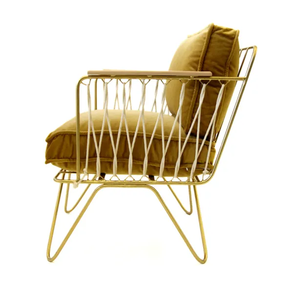 fauteuil_croisette_en_vel_SKU2463333cc769b931b035fcefa4f6670a_3.webp Fauteuil Croisette En Velours Camel - Dore & Bois Fonce-Honoré Online