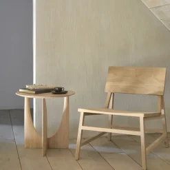 Fauteuil N2 En Chene Massif-Ethnicraft Clearance