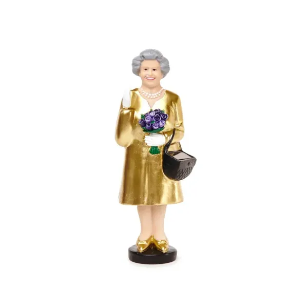 figurine_reine_solaire__e_SKU14f6bc50f7bc3e48656215de8e3acc90_0.webp Figurine Reine Solaire - Elisabeth Ii - Edition Or-Sélectionné par Fleux Clearance