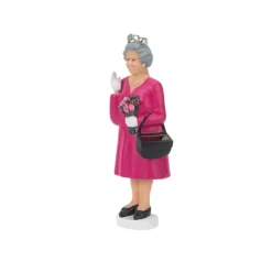 Figurine Reine Solaire - Elisabeth Ii - Edition Jubile - Rose-Sélectionné par Fleux New