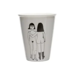 Gobelet Quatre Boobies En Porcelaine-Helen B Hot