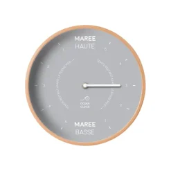 Horloge Des Marees Moon En Bois-Ocean Clock Clearance