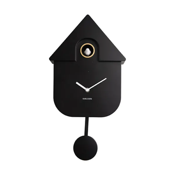 horloge_modern_cuckoo_en__SKU254d4e80b5b60421469febb7cf73d63d_0.webp Horloge Modern Cuckoo En Metal L 21.5 X H 41 Cm - Noir-Sélectionné par Fleux Best