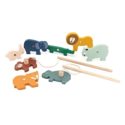 Jeu De Peche Animaux En Bois-Trixie