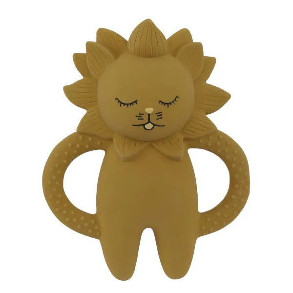 jouet_de_dentition_lion_m_SKU7660a19a29e27c5f57eed08f70974175_0.webp Jouet De Dentition Lion Moutarde-Konges Slojd