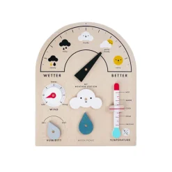 Jouet Ma Station Meteo En Bois-Moon Picnic New