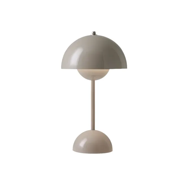 lampe_a_poser_flowerpot_v_SKU2295762f20a31e1ba034479c8cbbe243_1.webp Lampe A Poser Flowerpot Vp9 Sans Fil - Gris Beige-And Tradition Sale