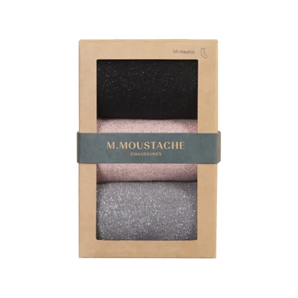 lot_de__paires_de_chausse_SKU351f0511abbfe76d0d34514f82fa38f8_0.webp Lot De 3 Paires De Chaussettes A Paillettes 35/44 - Rose / Argent / Noir-M Moustache Online