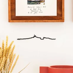Mini Frise Decorative Marseille - Noir - 19 Cm-The Line Sale