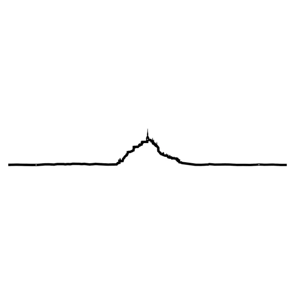 mini_frise_decorative_mon_SKU4e96a6364fbb74be1d52fcf8ed4ca429_0.webp Mini Frise Decorative Mont-Saint-Michel - Noir - 19 Cm-The Line Discount