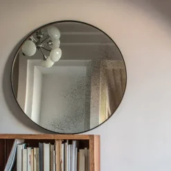 Miroir Vieilli - O 92 Cm-Ethnicraft Hot