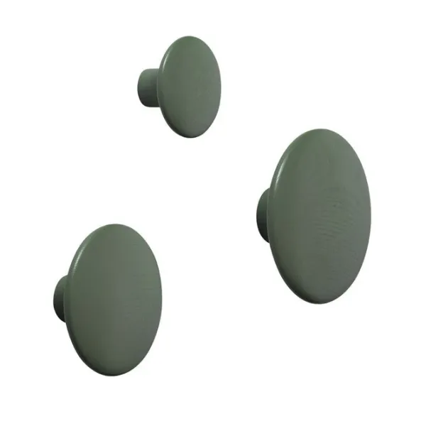 patere_the_dots__bois_ver_SKUcb96c88db8aa3139eb72a6e2b7a47d6a_2.webp Patere The Dots - Bois Vert Fonce-Muuto New